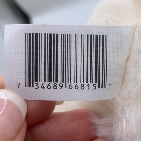 Kellytoy Bunny Rabbit Rainbow Accent Ears Bow Plush Animal 15” Seated Easter - Picture 7 of 7